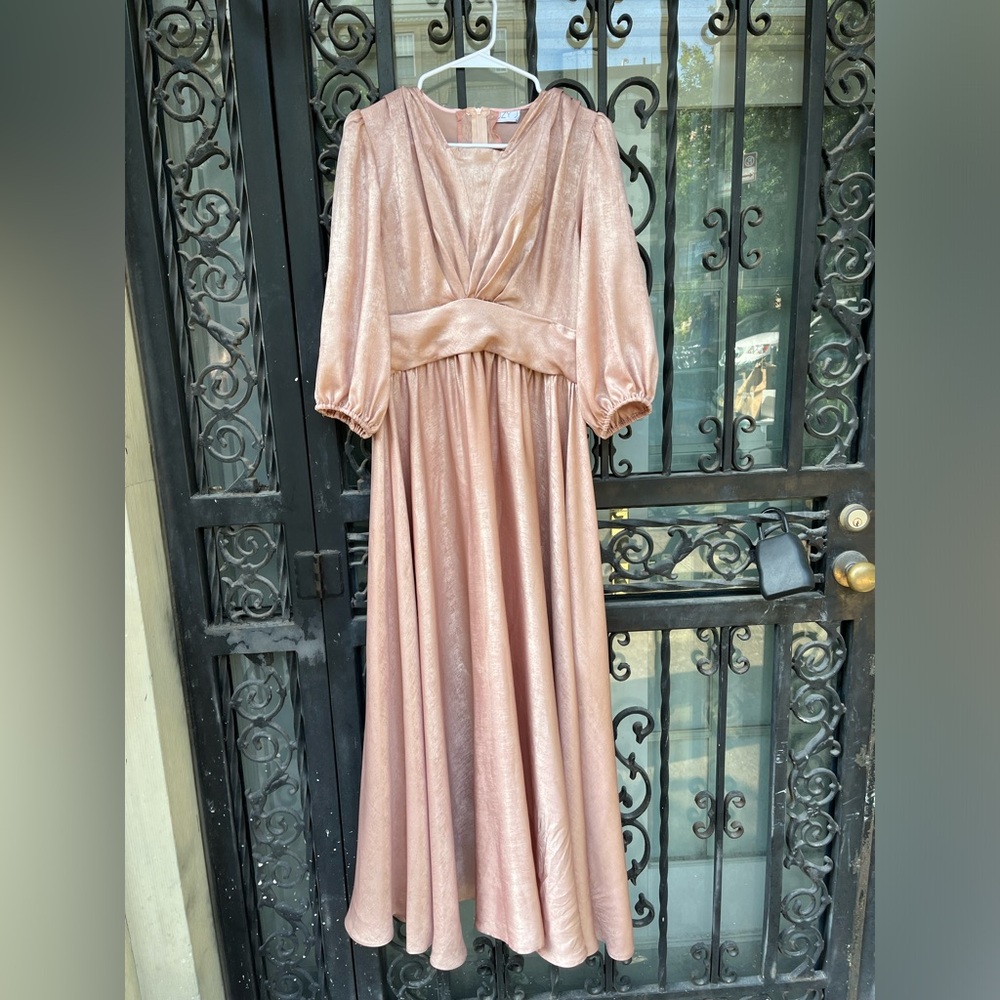 Selling: Custom Made Rose Gold Gown